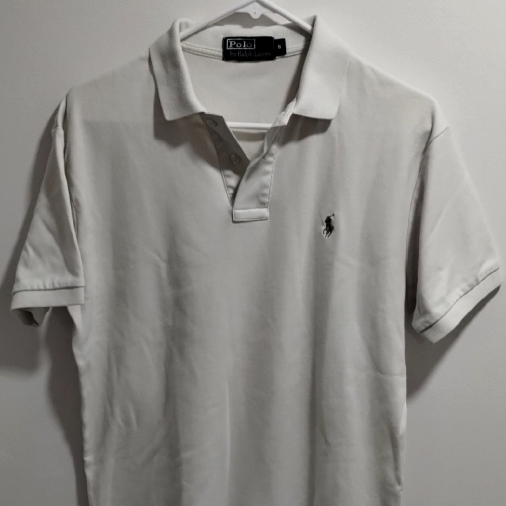 Polo Ralph Lauren Cream Polo Shirt